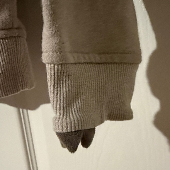 Kids' Beige Hoodie - Picture 3 of 7